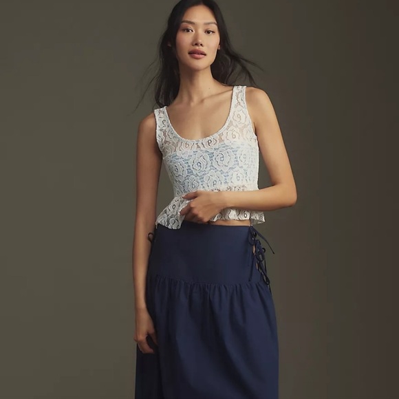 Maeve Tops - Anthropologie Maeve Lace tank
